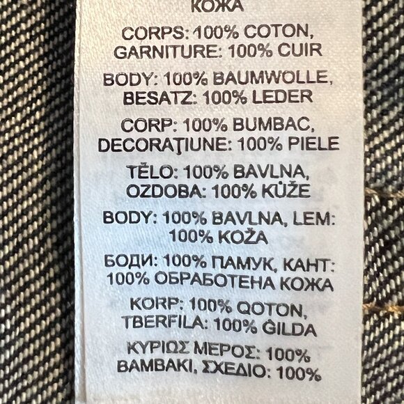 RJR Rocha John Men's Straight Leg Mid Rise Regular Buttons Blue Jeans Size 40x32 - Picture 12 of 14